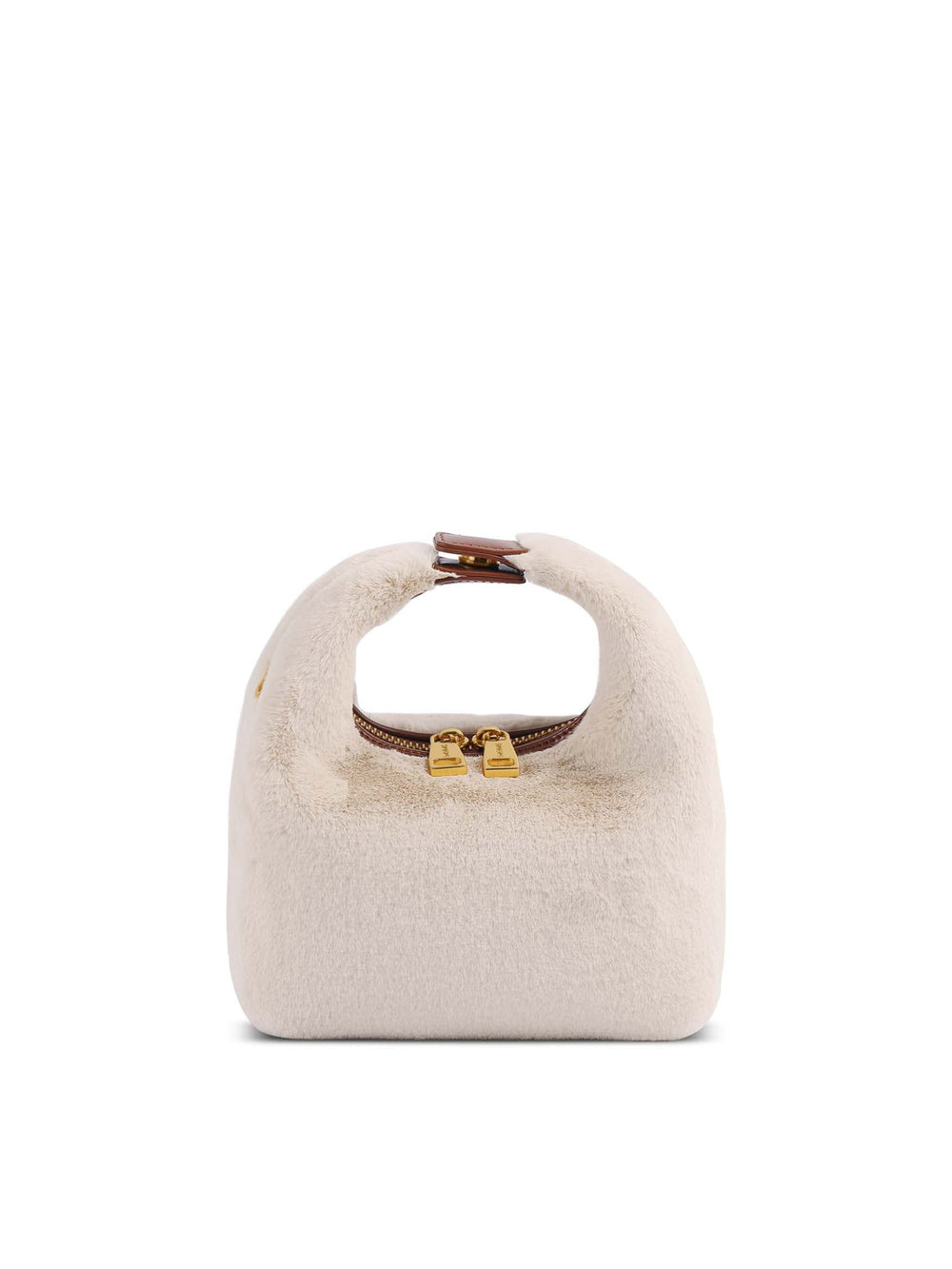 Vienna Top Handle Crossbody Bag- Light Beige
