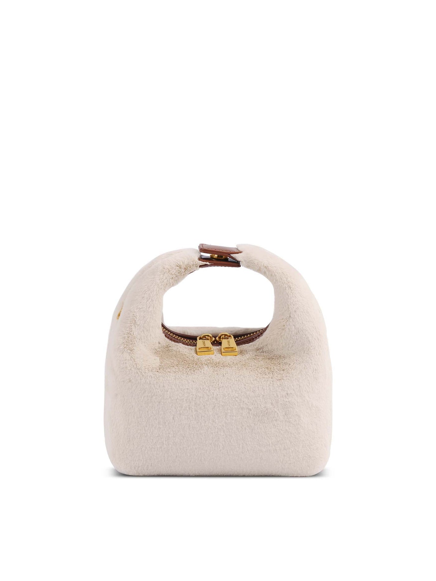 Vienna Top Handle Crossbody Bag- Light Beige