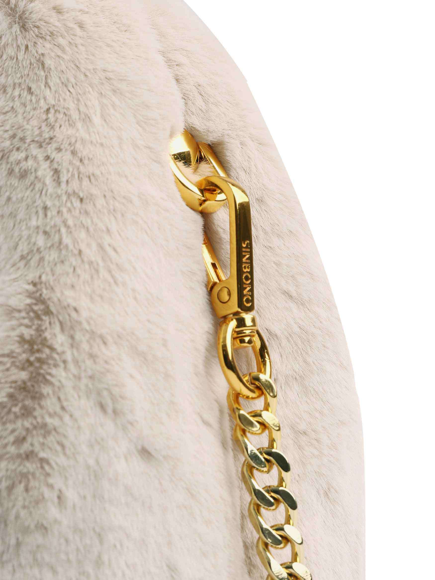 Vienna Top Handle Crossbody Bag- Light Beige