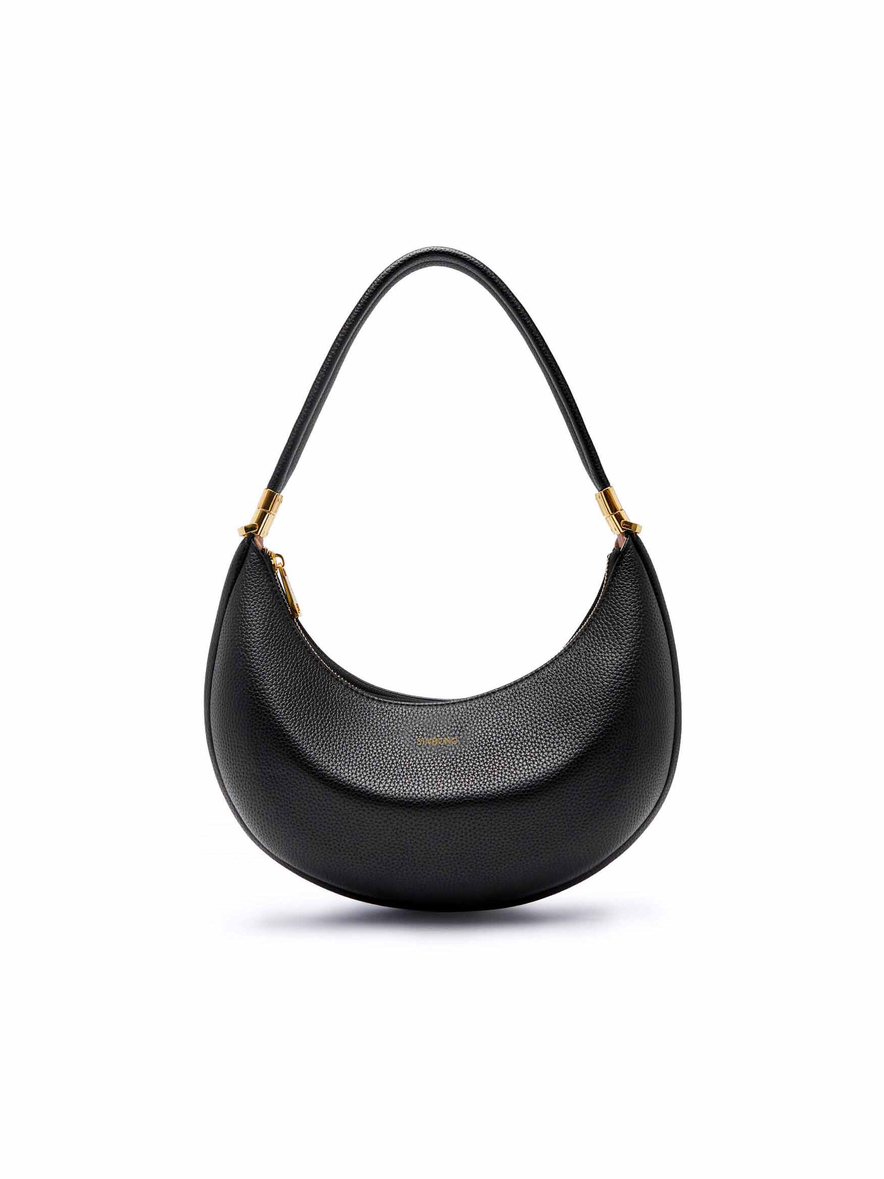 Zoey Shoulder Crossbody Bag - Black