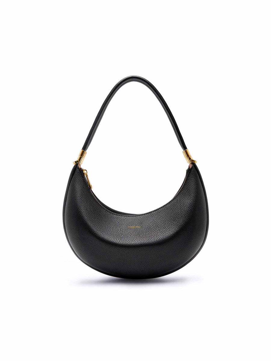 Zoey Shoulder Crossbody Bag - Black