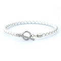 Noter Men Leather Bracelet Stainless Steel OT Buckle Bangle Pulsera De Cuero Wrap Braslet Locomotive Hiphop Rock Braclet Pulsera
