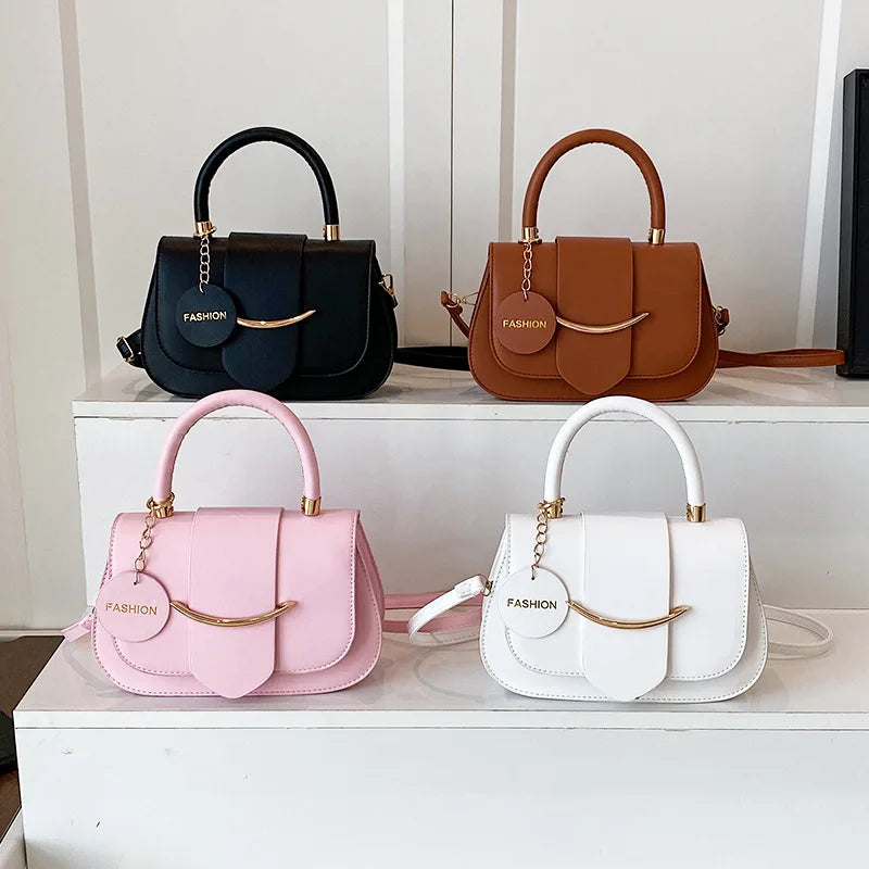 Women Crossbody Bag,Retro Faux Leather Top Handle Bag Detachable Shoulder Bags Strap Fashion Charm, Elegant Everyday Purse
