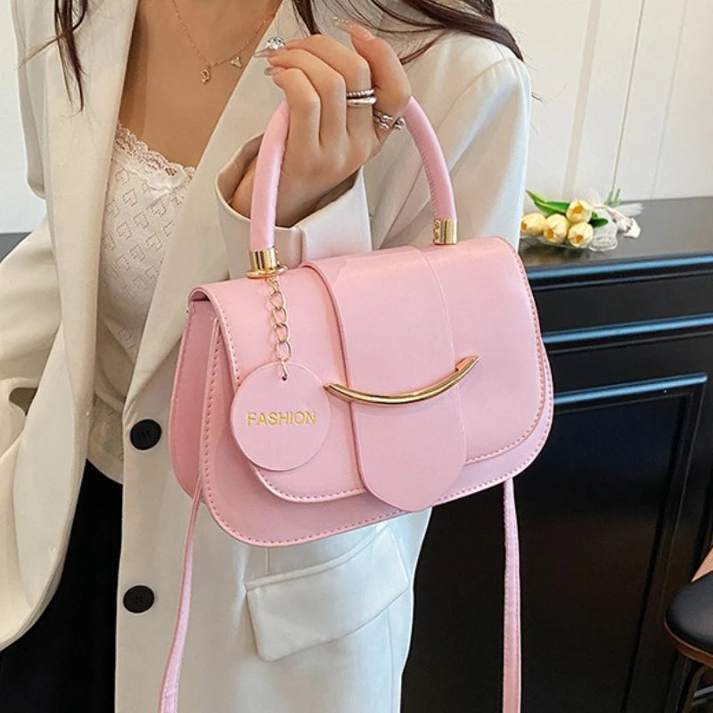 Women Crossbody Bag,Retro Faux Leather Top Handle Bag Detachable Shoulder Bags Strap Fashion Charm, Elegant Everyday Purse