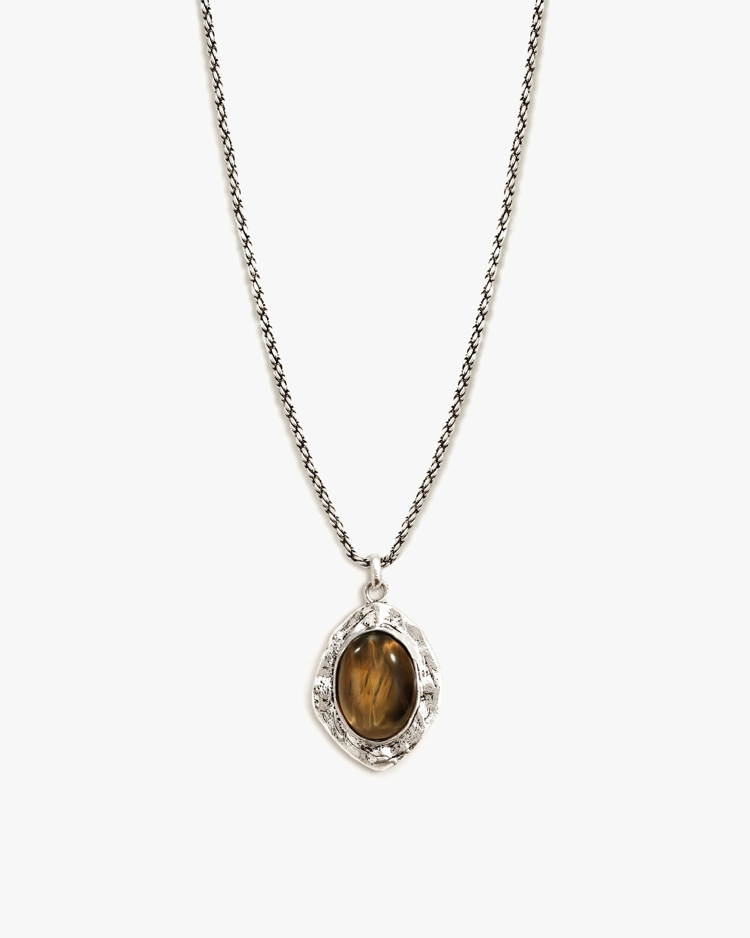 Gold Tiger's Eye Savannah Long Necklace