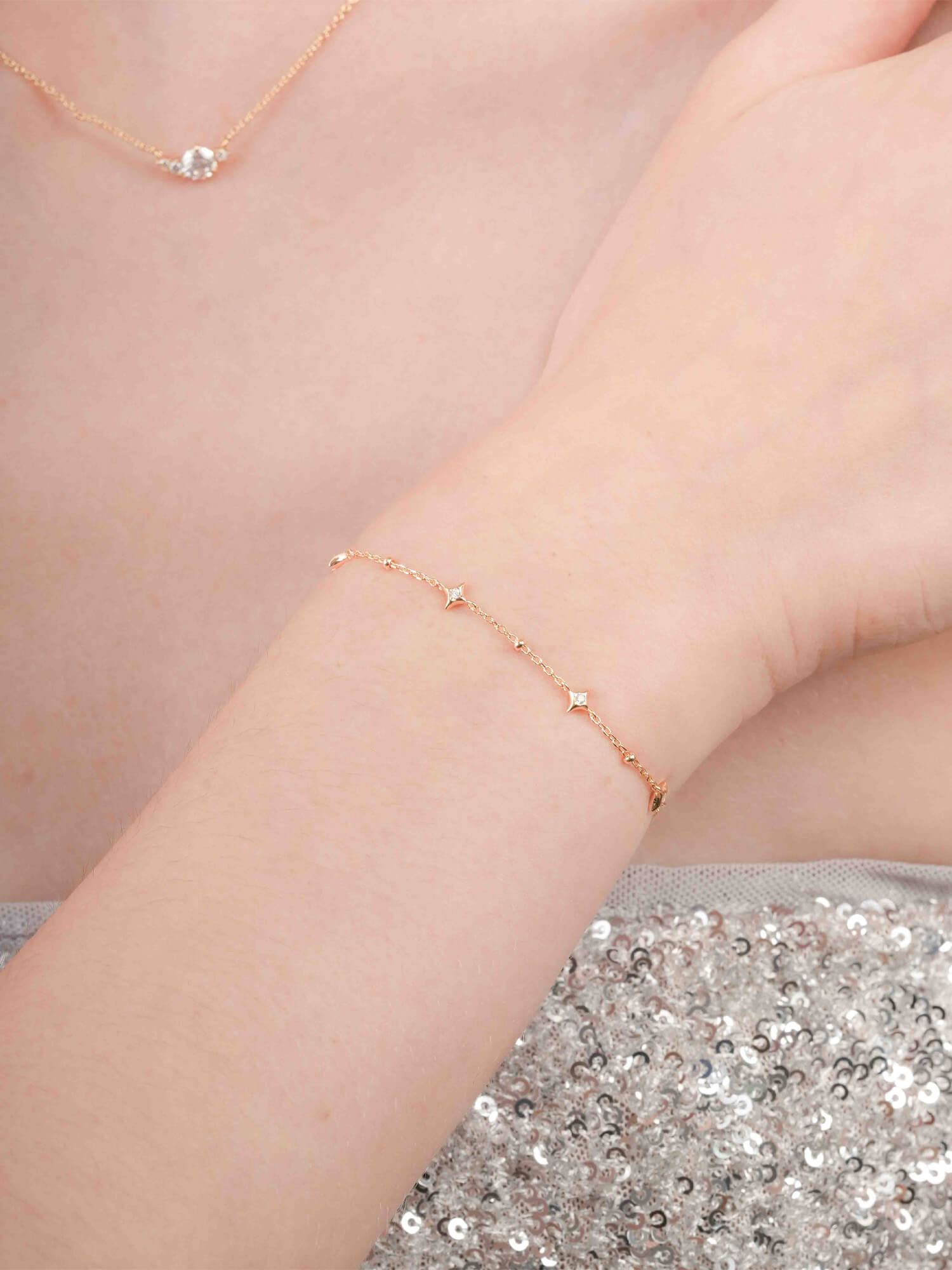 Sparkle Chain Bracelet