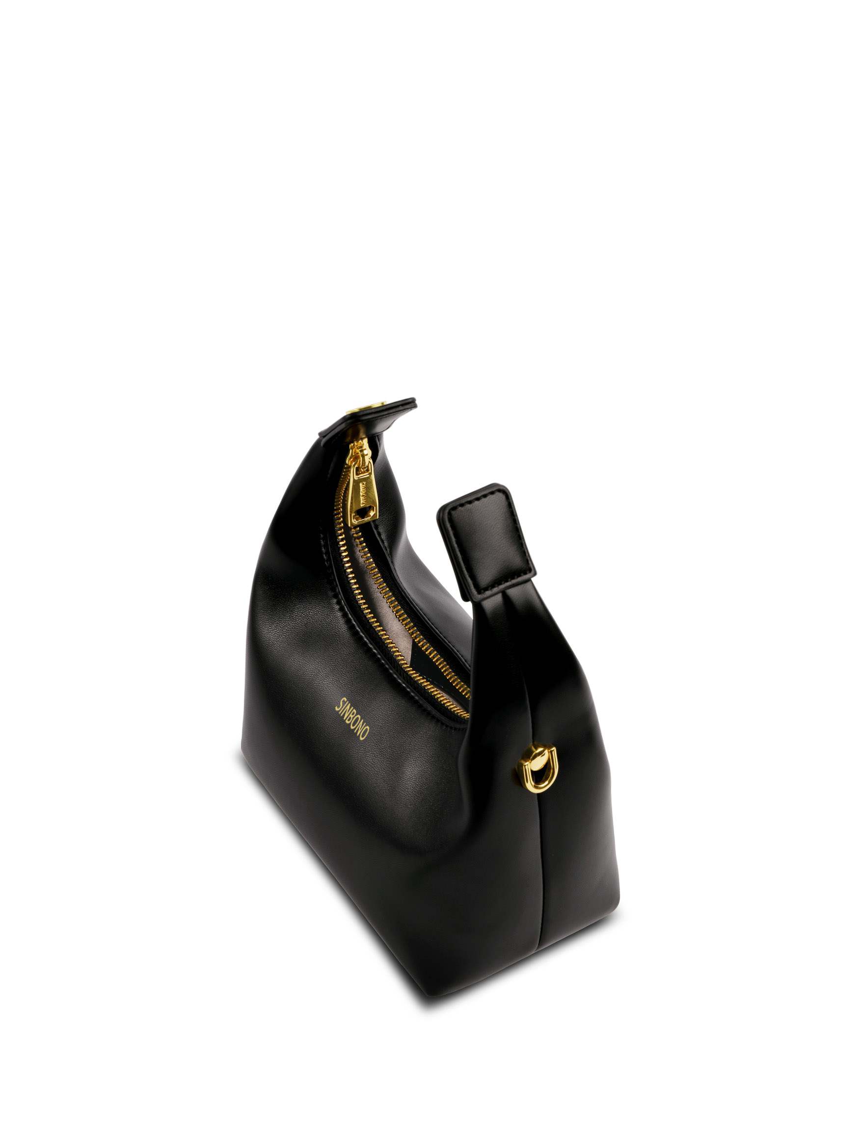 Vienna Top Handle Crossbody Bag - Black