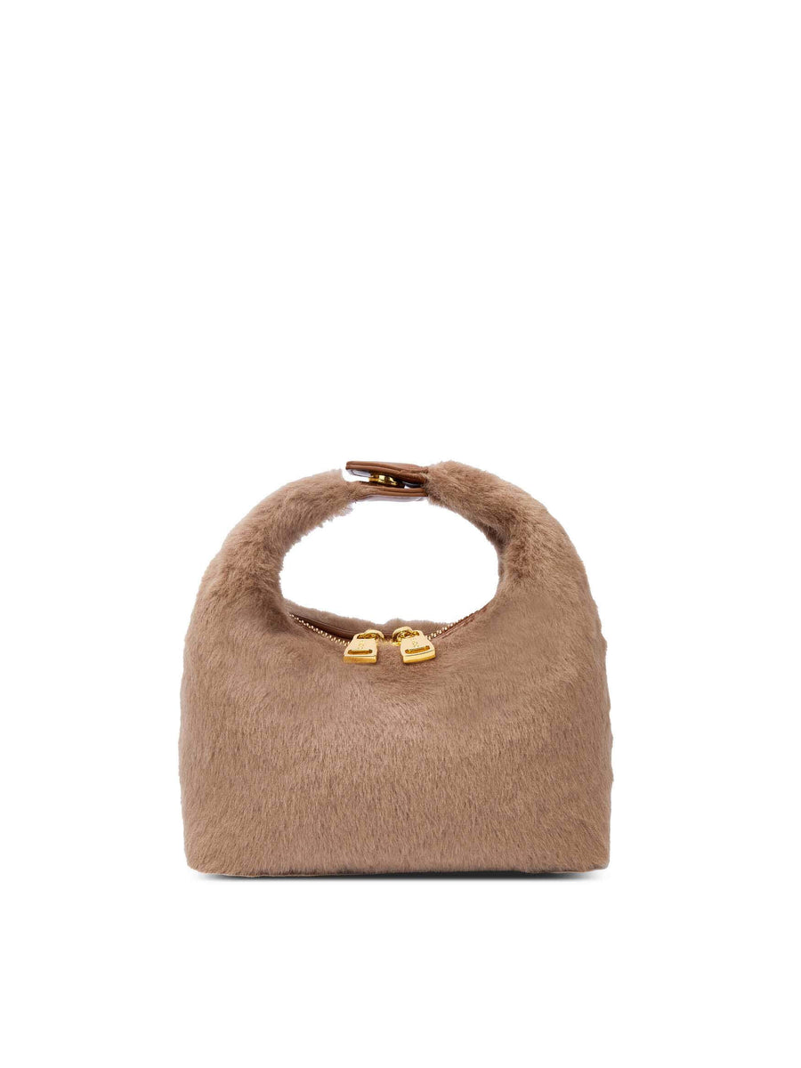 Vienna Top Handle Crossbody Bag  - Elephant Gray