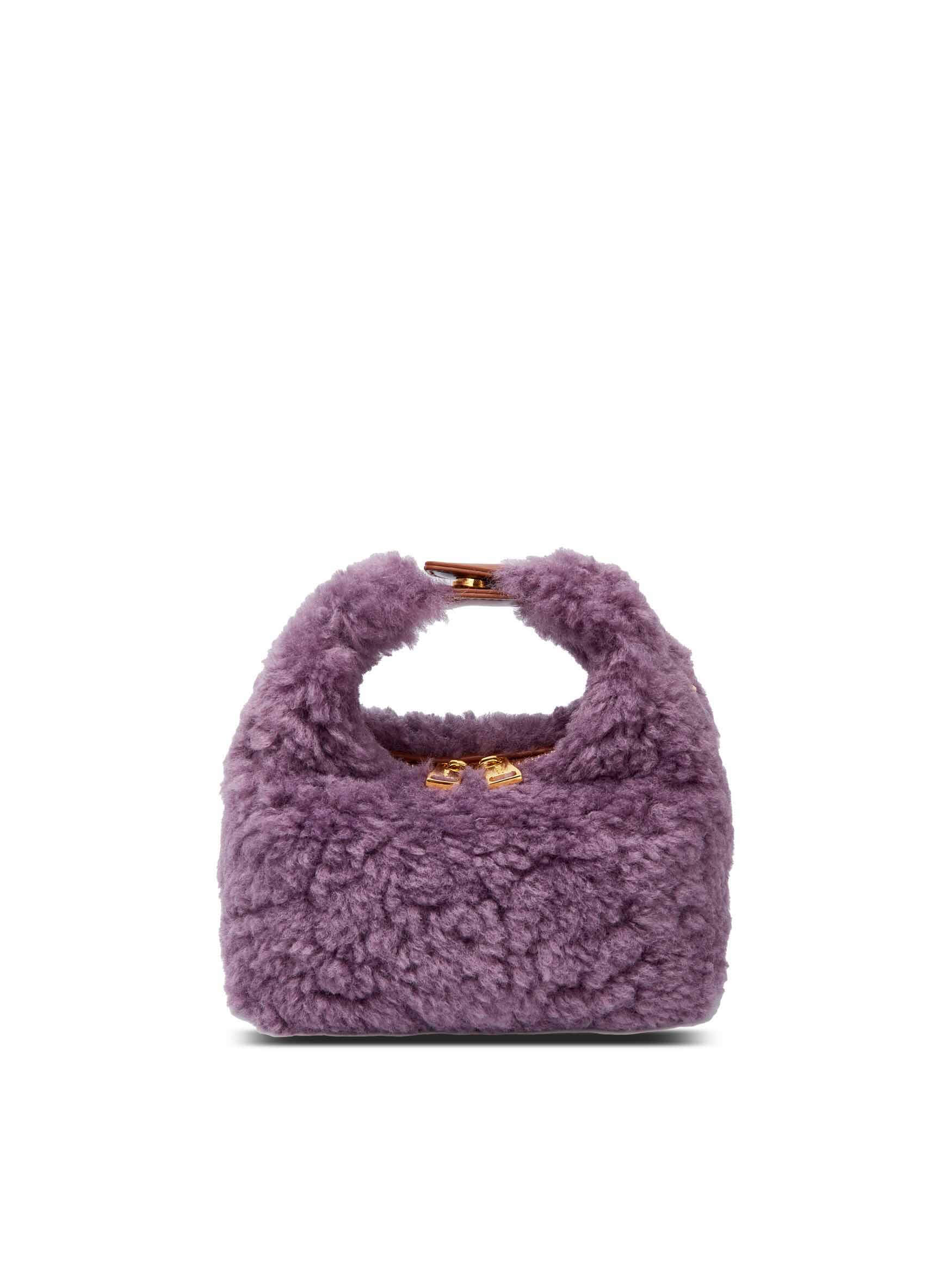 Vienna Top Handle Crossbody Bag  - Grape Purple