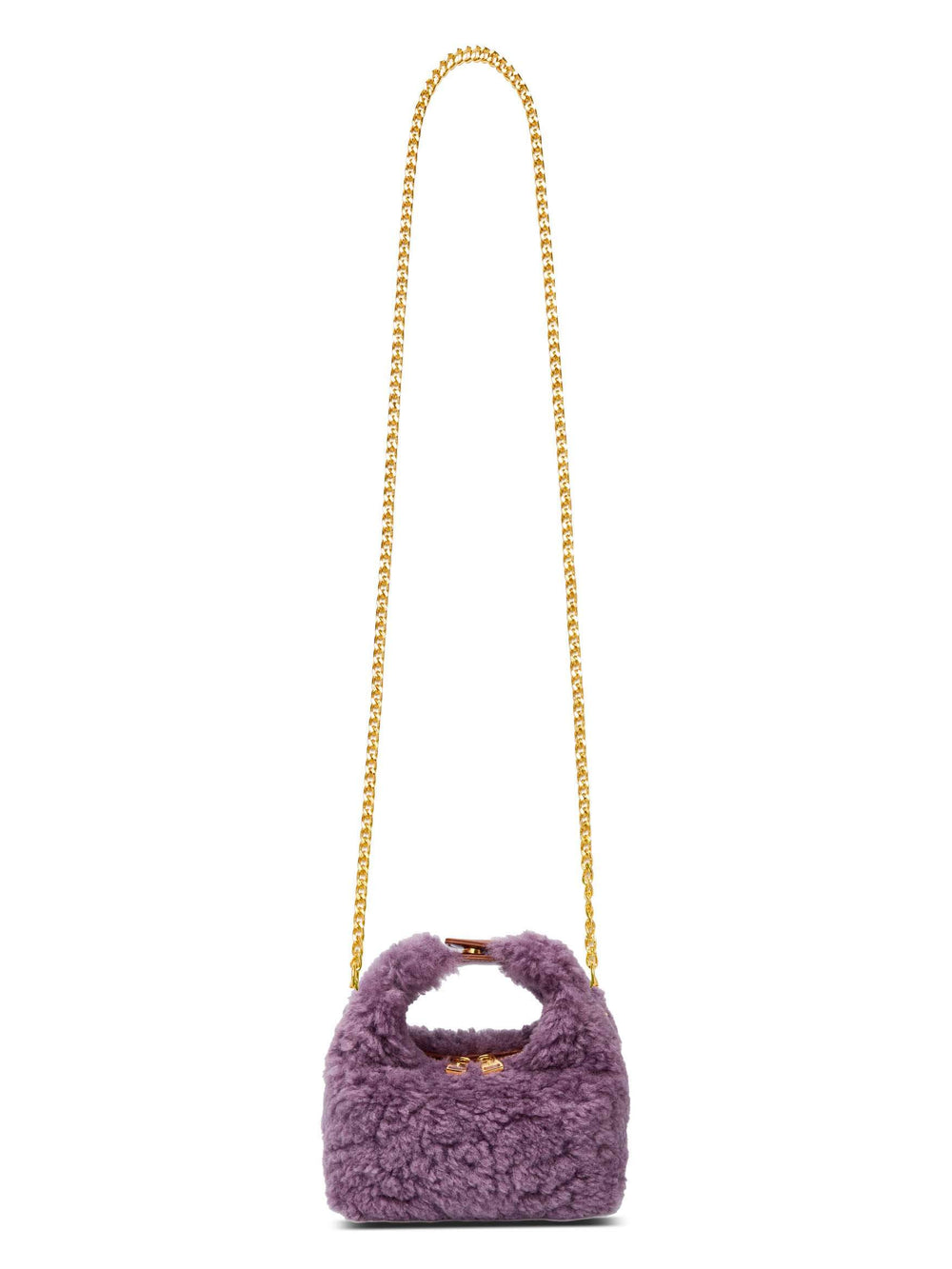 Vienna Top Handle Crossbody Bag  - Grape Purple