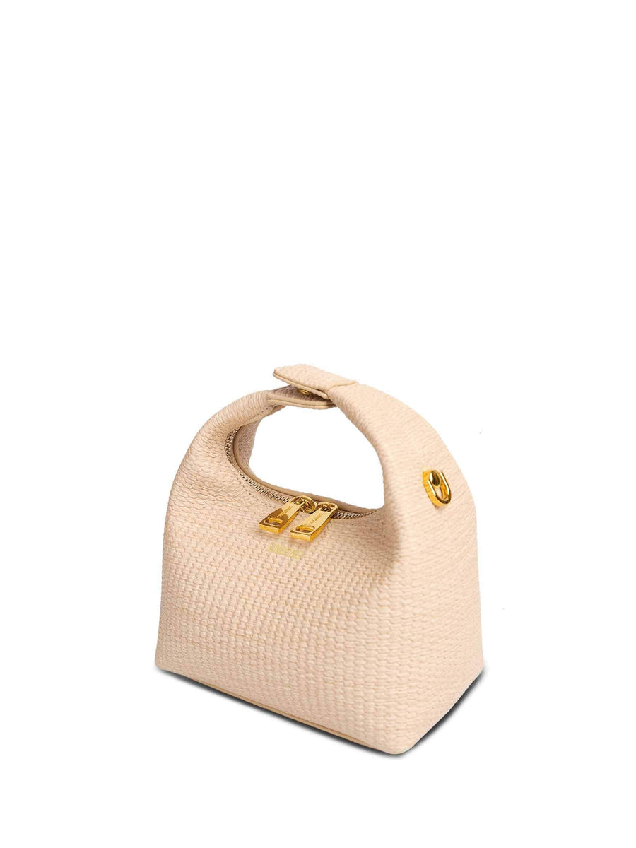 Vienna Top Handle Crossbody Bag  - Milk Yellow