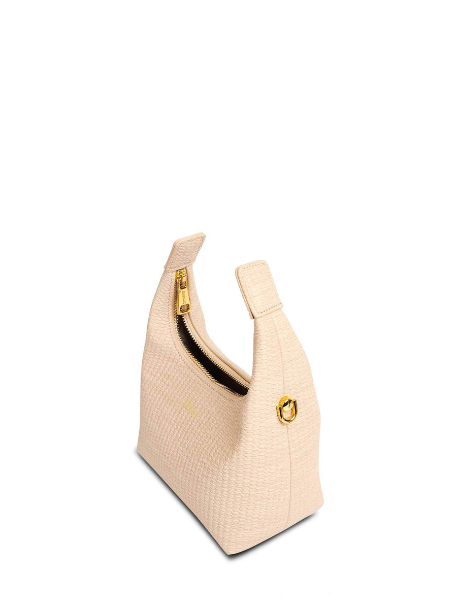 Vienna Top Handle Crossbody Bag  - Milk Yellow