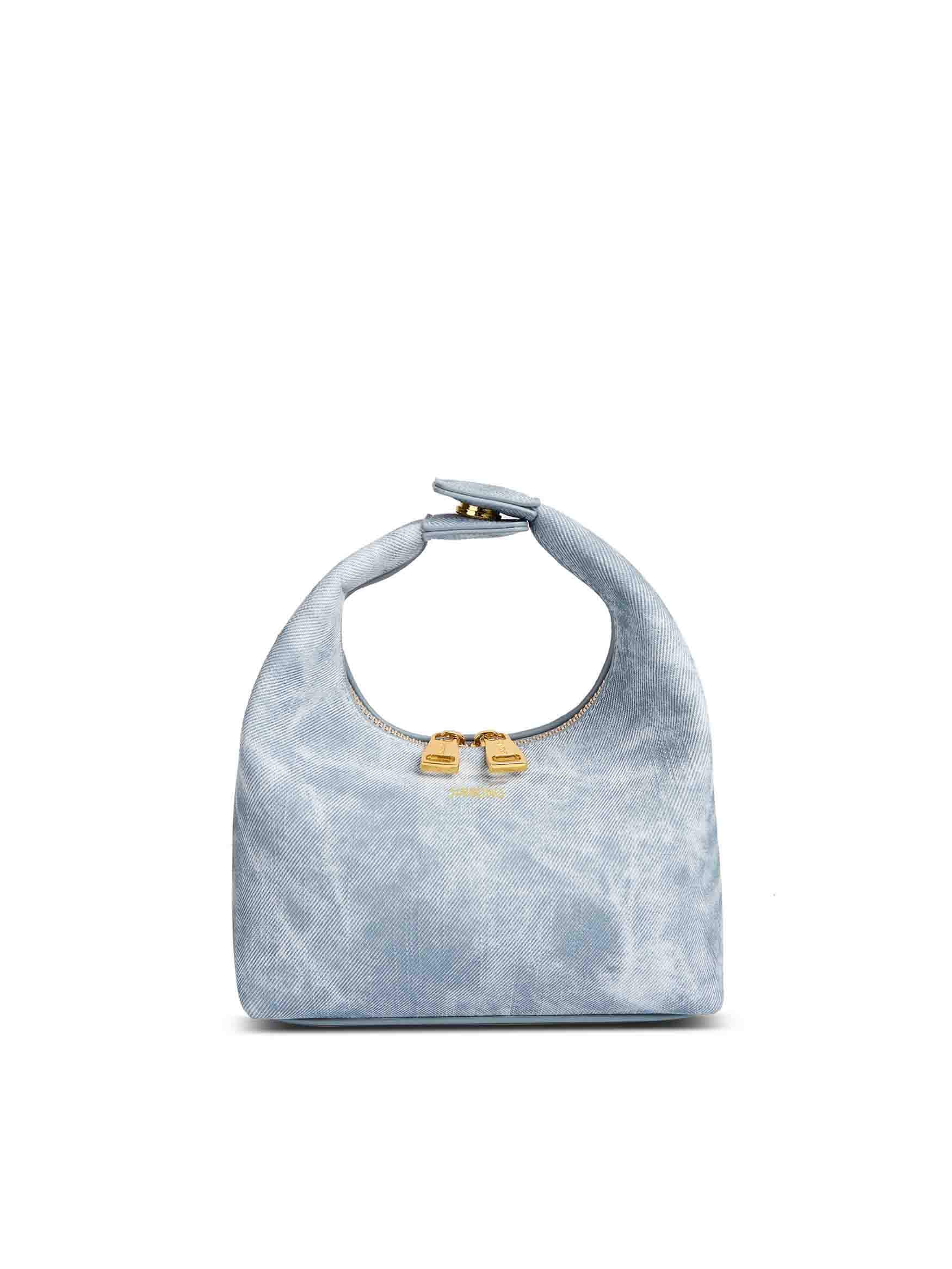 Vienna Top Handle Crossbody Bag  - Mist Blue