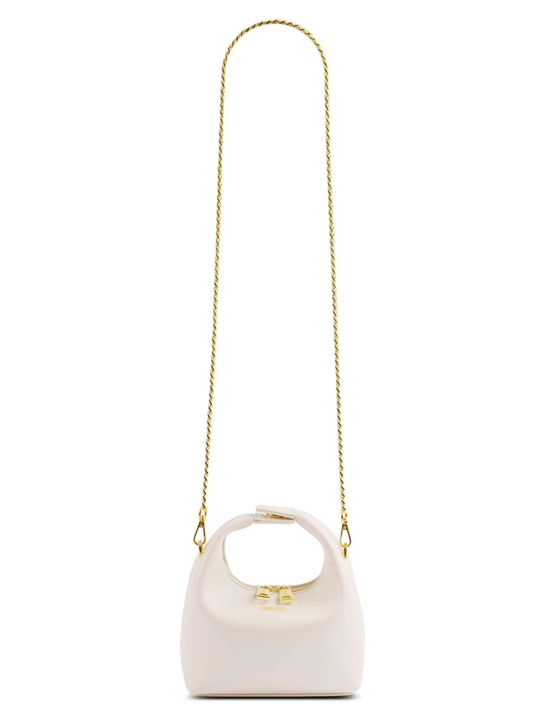 Vienna Top Handle Crossbody Bag - Ivory