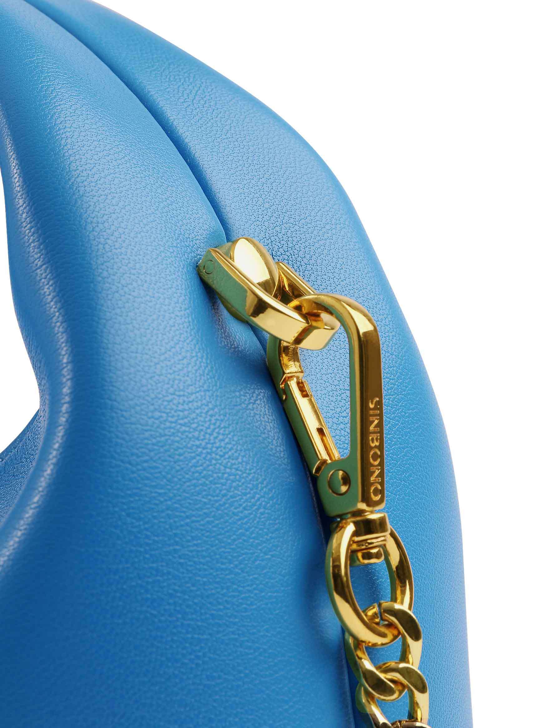 Vienna Top Handle Crossbody Bag - Lake Blue