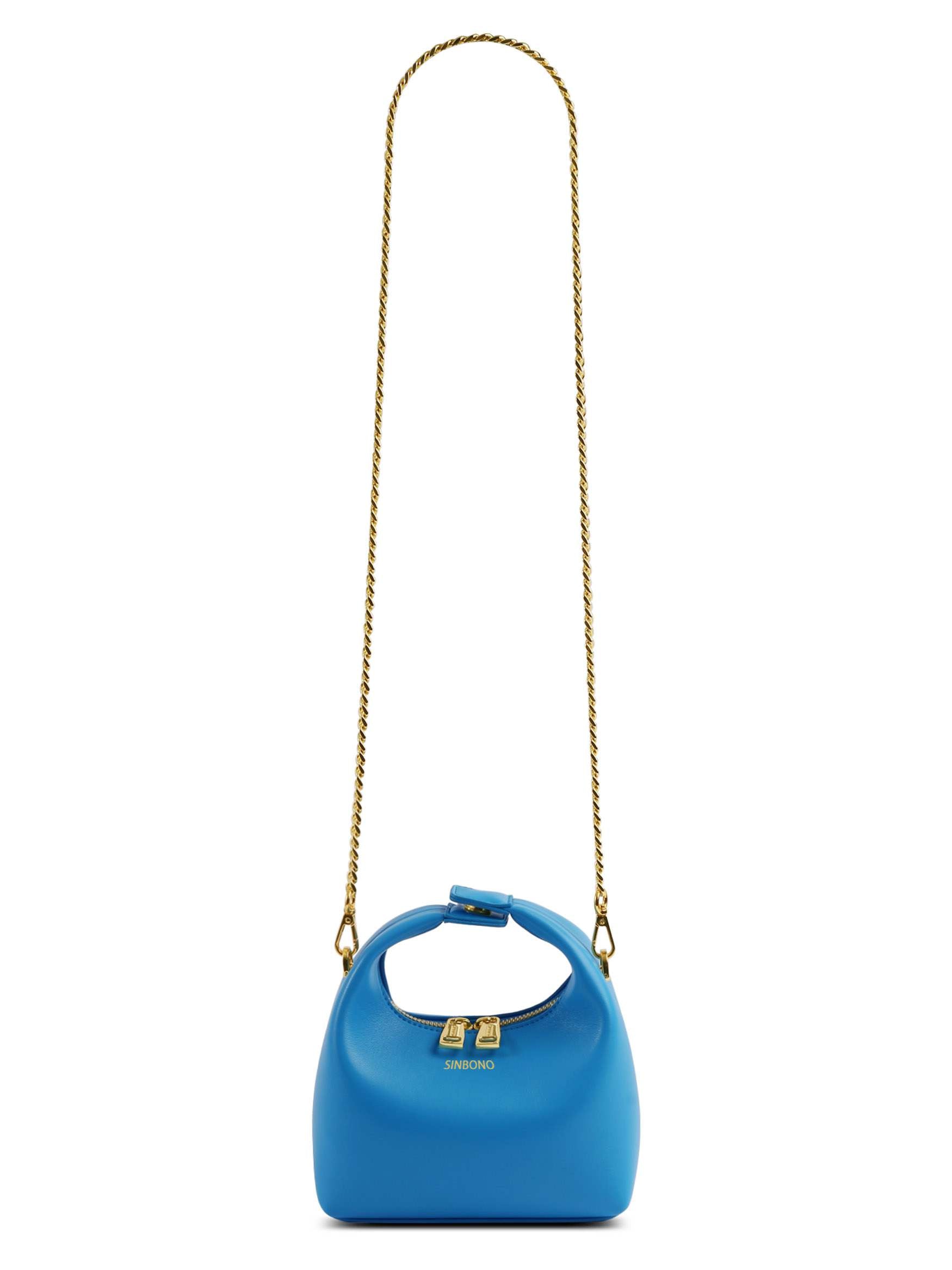 Vienna Top Handle Crossbody Bag - Lake Blue