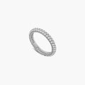 Soraya Crown-Edge Rhinestone Band Ring