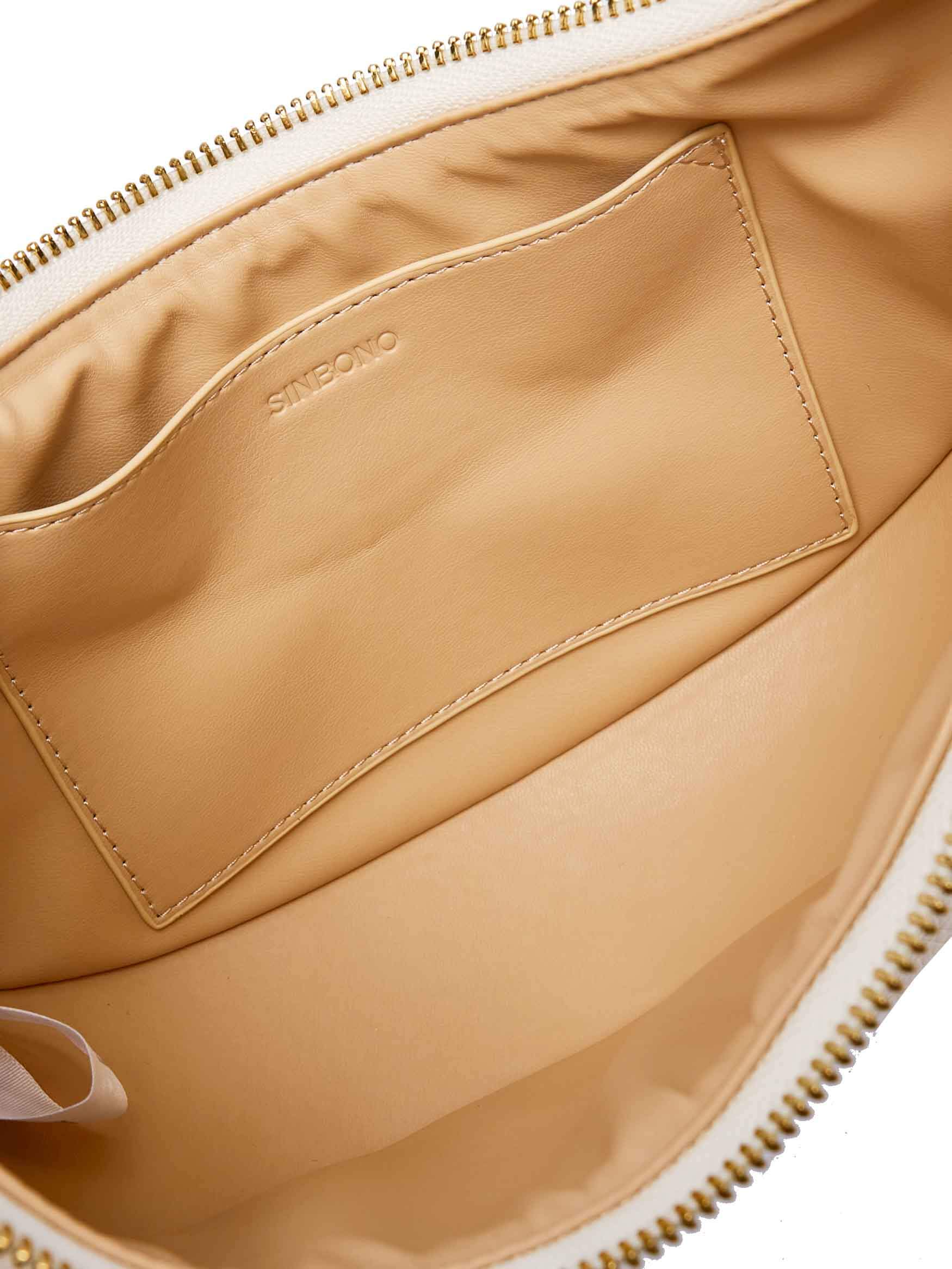 Zoey Shoulder Crossbody Bag - Ivory