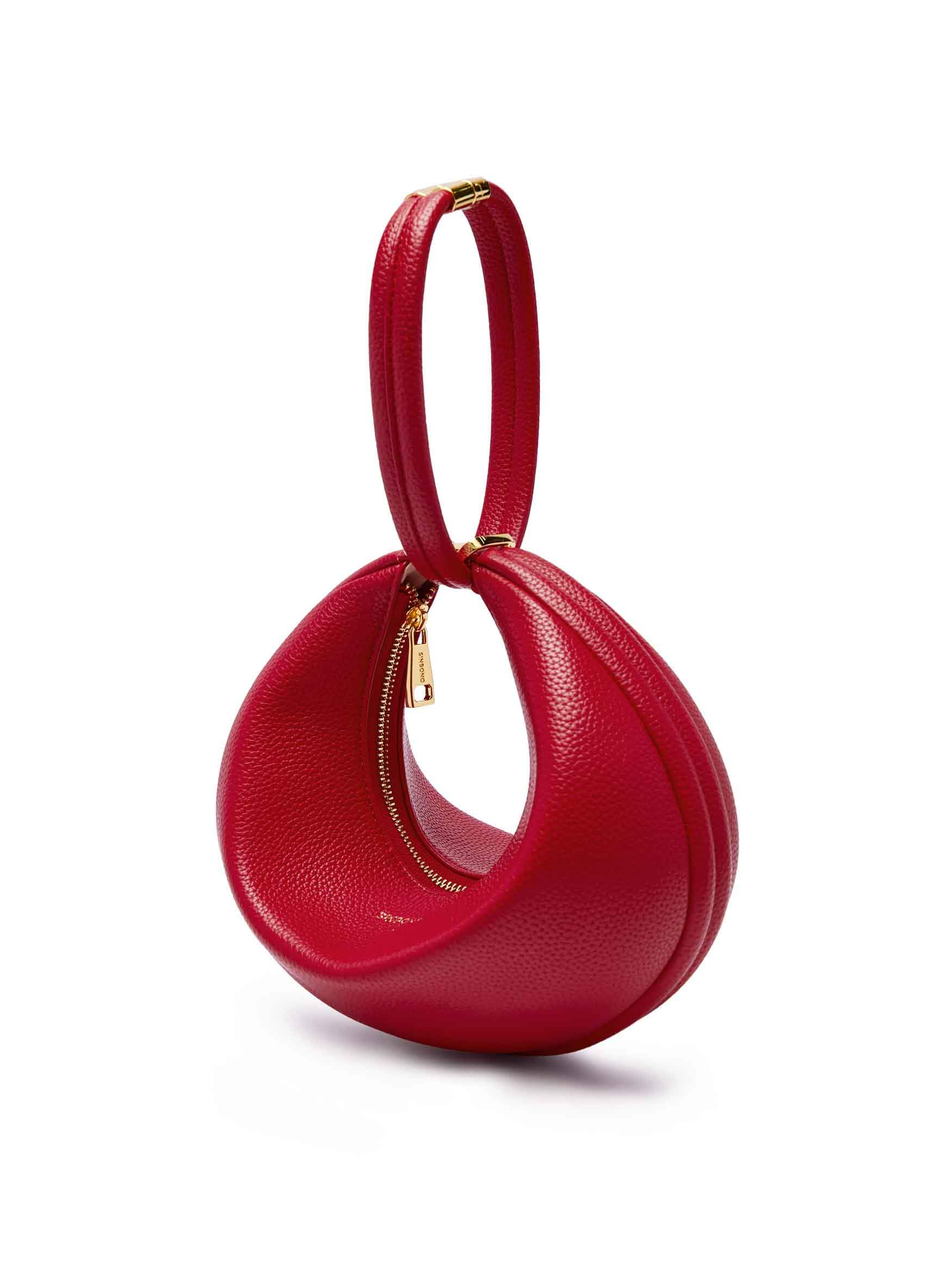 Zoey Shoulder Crossbody Bag - Red