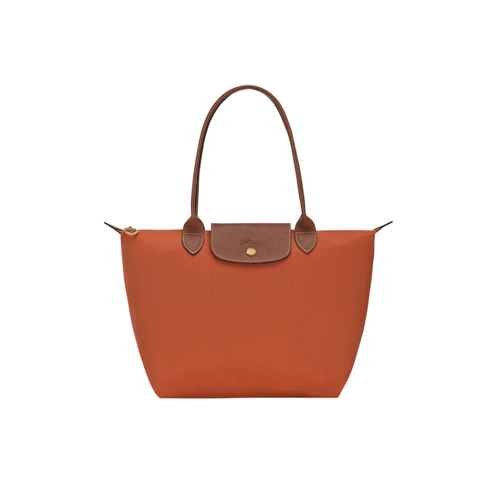 Heritage Allure - Large Le Pliage Tote, Brick