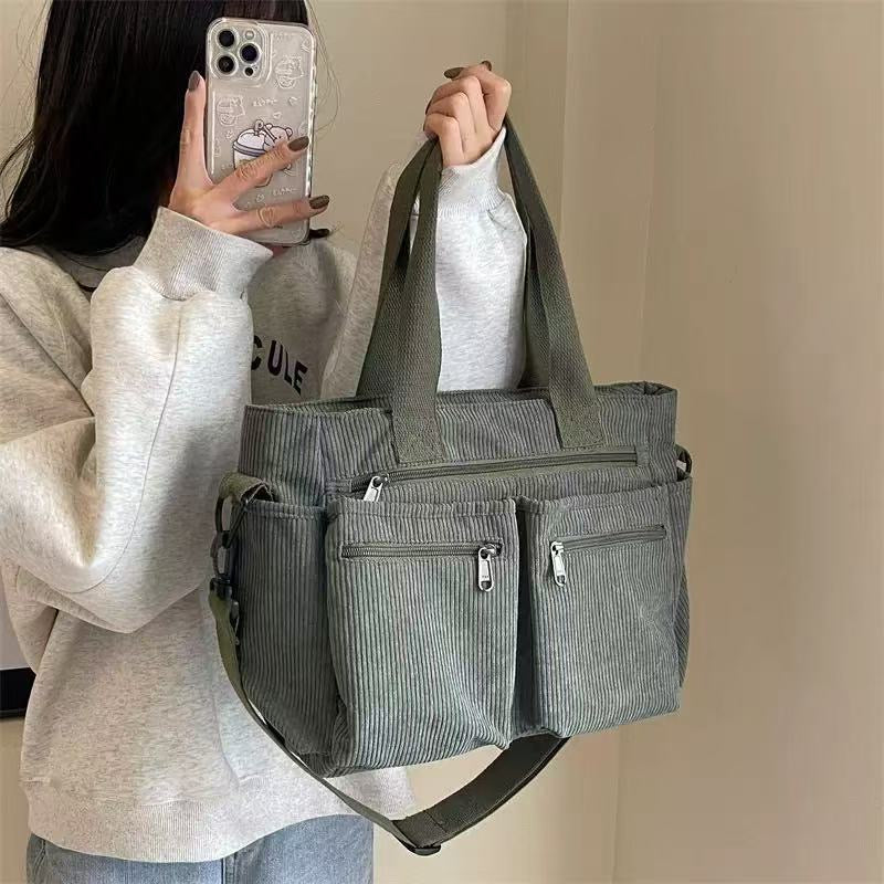 The Corduroy Utility Tote