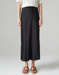 Old Money Silk Skirt