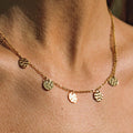 Sun Coins Choker
