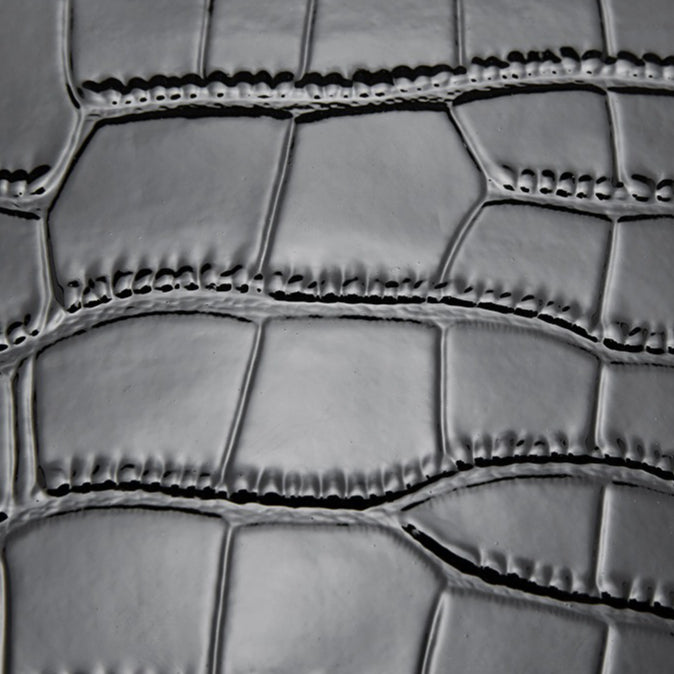 The Metropolitan Glam Croc-Embossed Leather Hobo Bag with Detachable Pouch