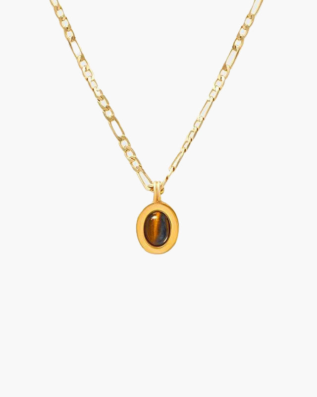 Devon Necklace in Tiger’s Eye