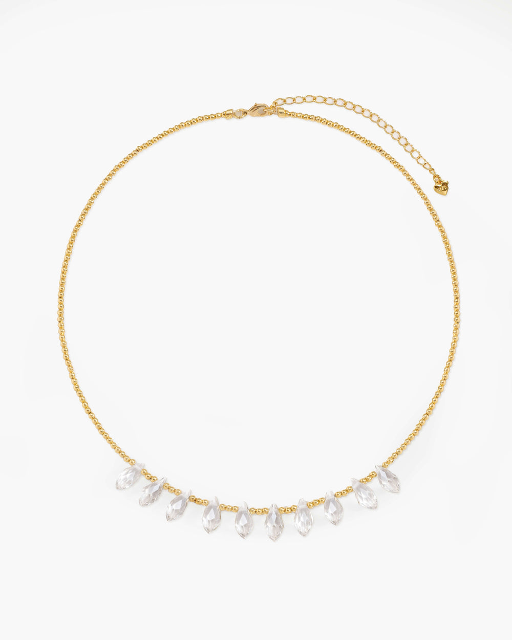 Crystal Raindrop Necklace