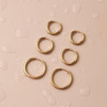 Triple Hoop Earrings Bundle