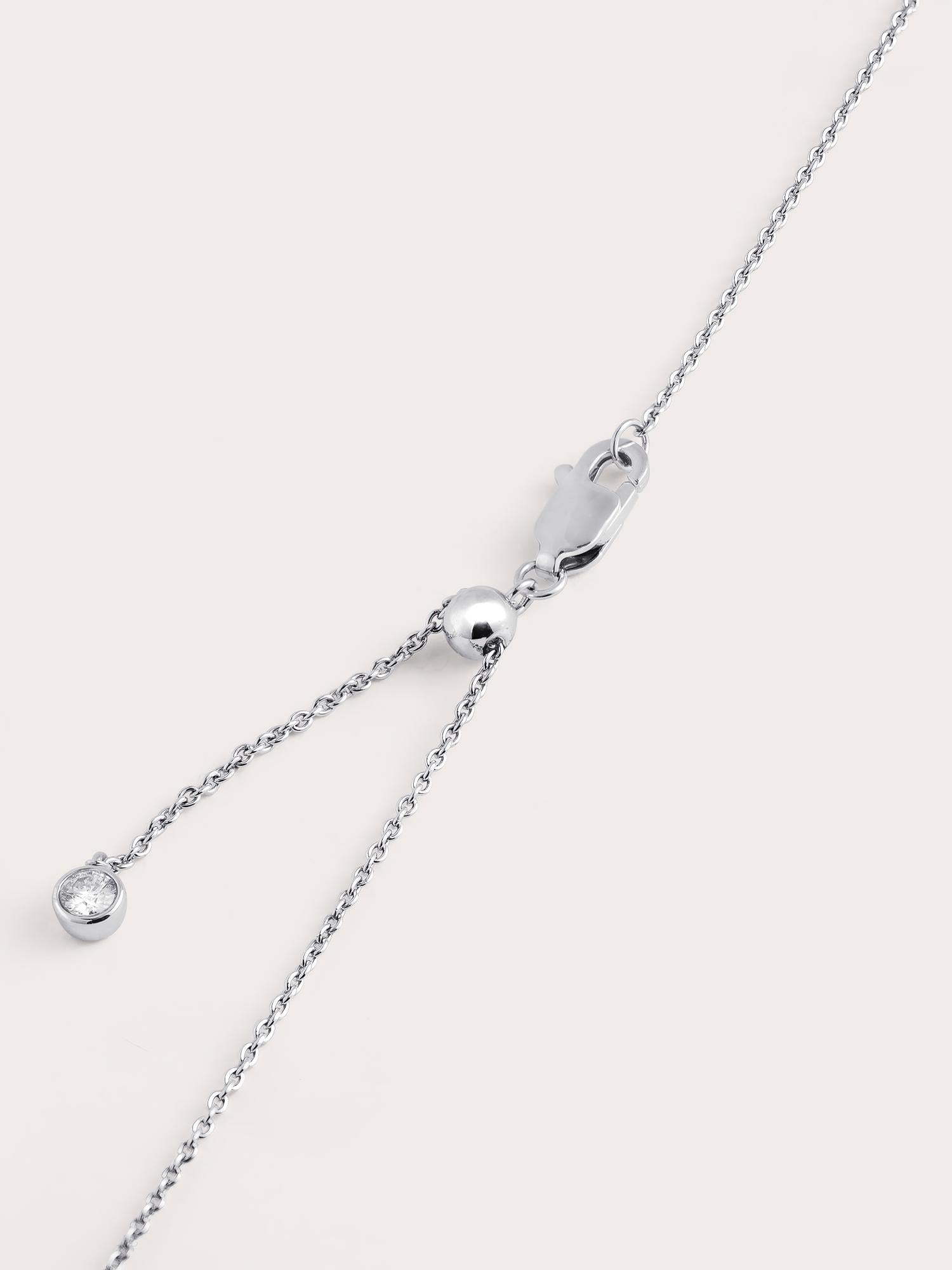 Moissanite Baby Breath Necklace