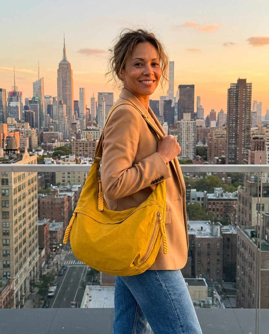 Heritage Dumpling Crossbody - Golden Hour