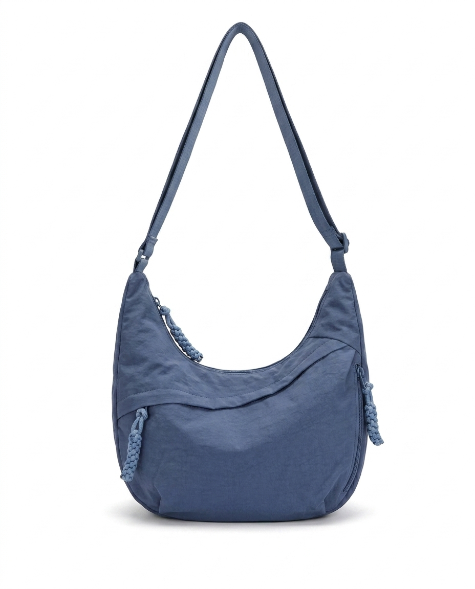 Heritage Dumpling Crossbody - Storm Blue