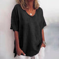 Irene | Soft Drape Everyday Top – Confidence Without Compromise