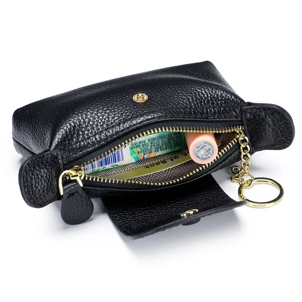 Leather Purse - Bag Charm