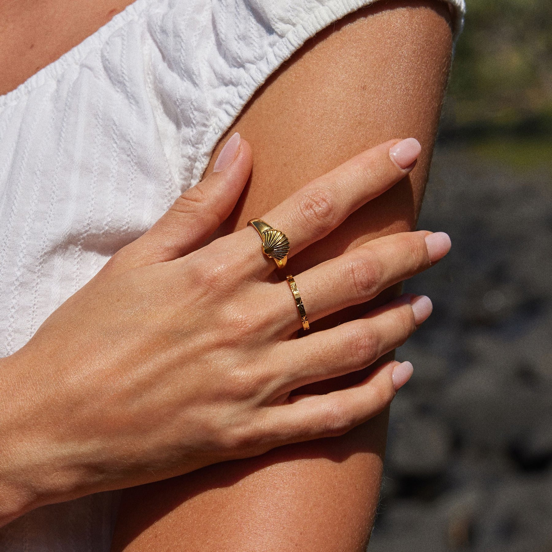 Seashell Ring