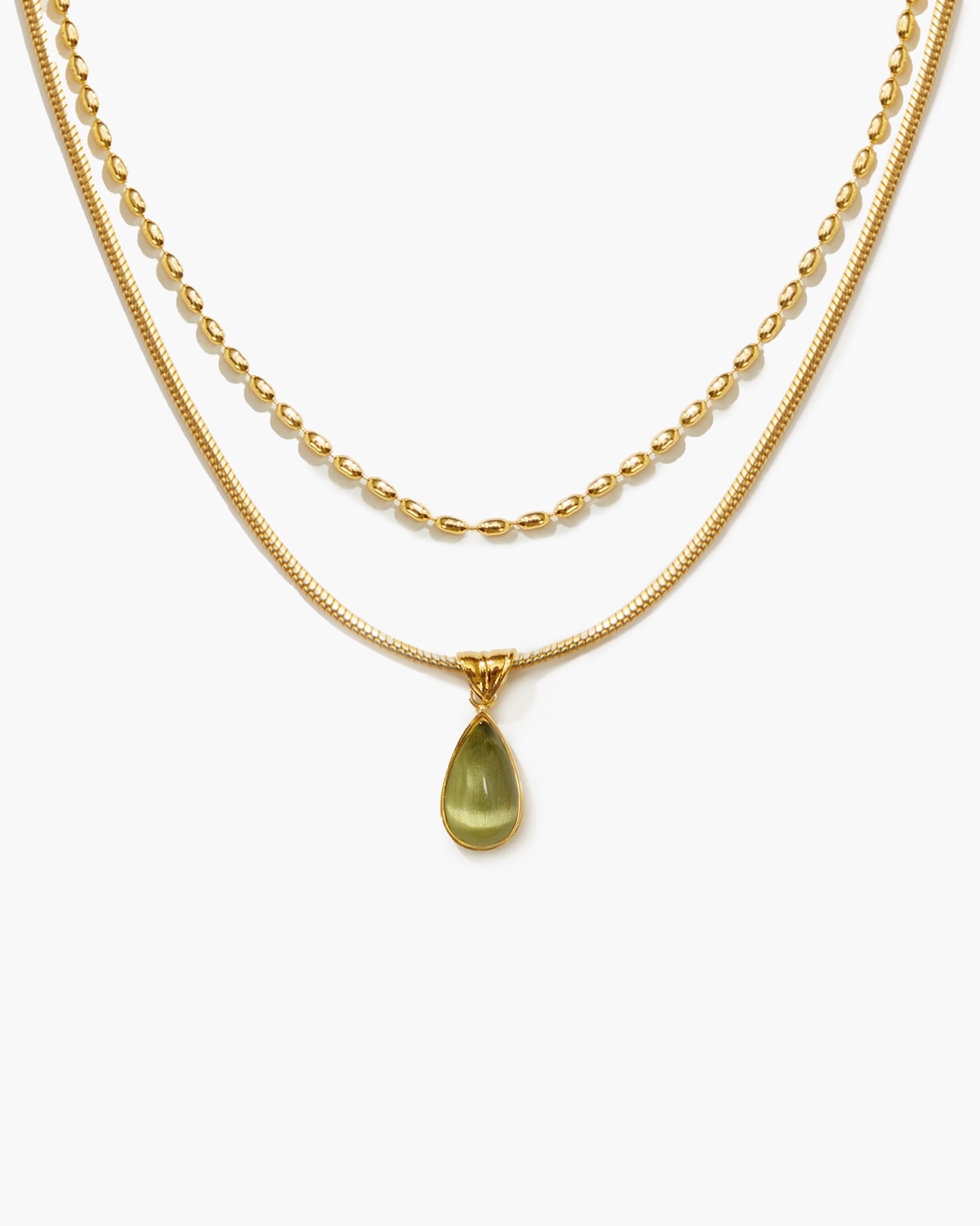 Waterdrop Necklace Set