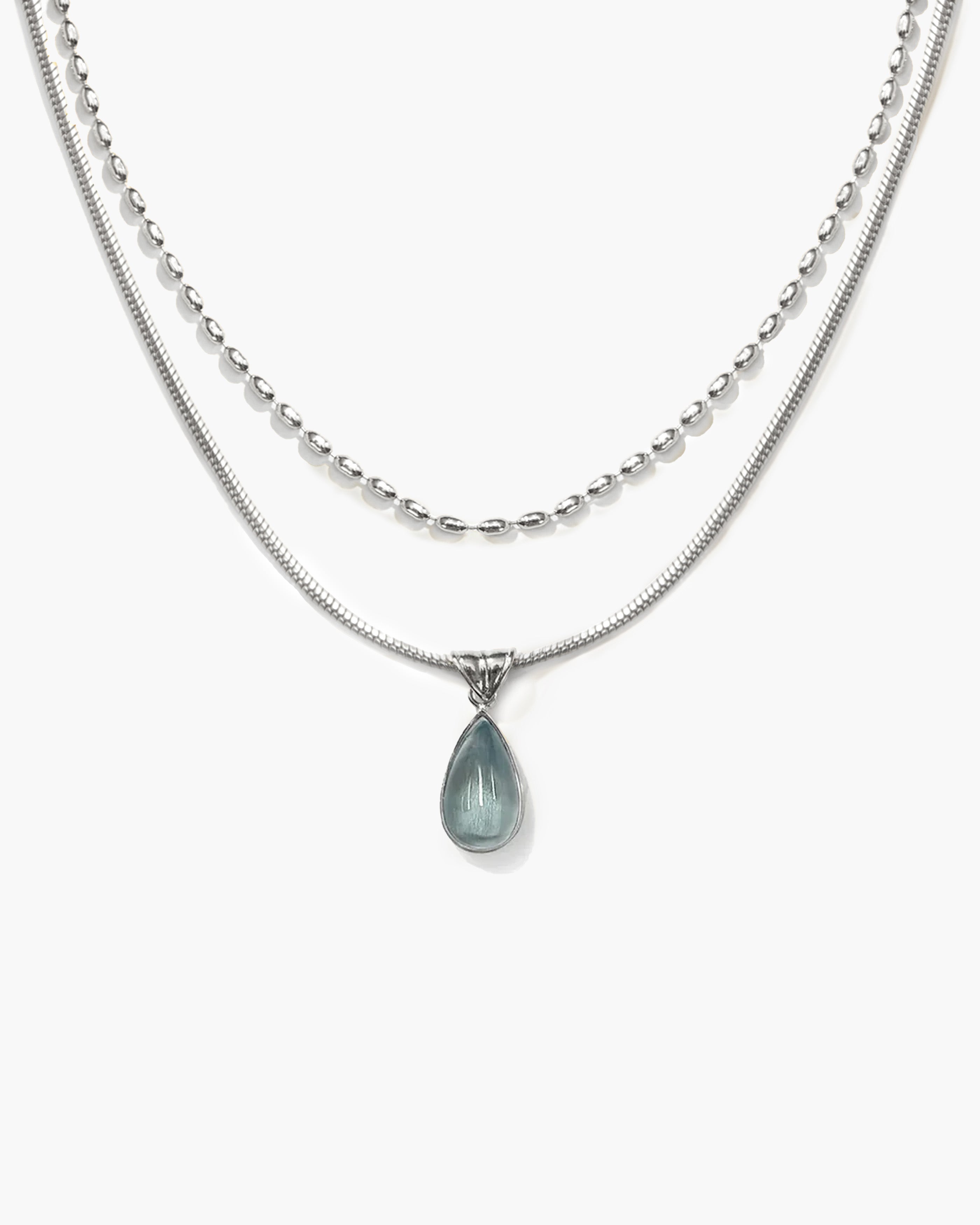 Waterdrop Necklace Set