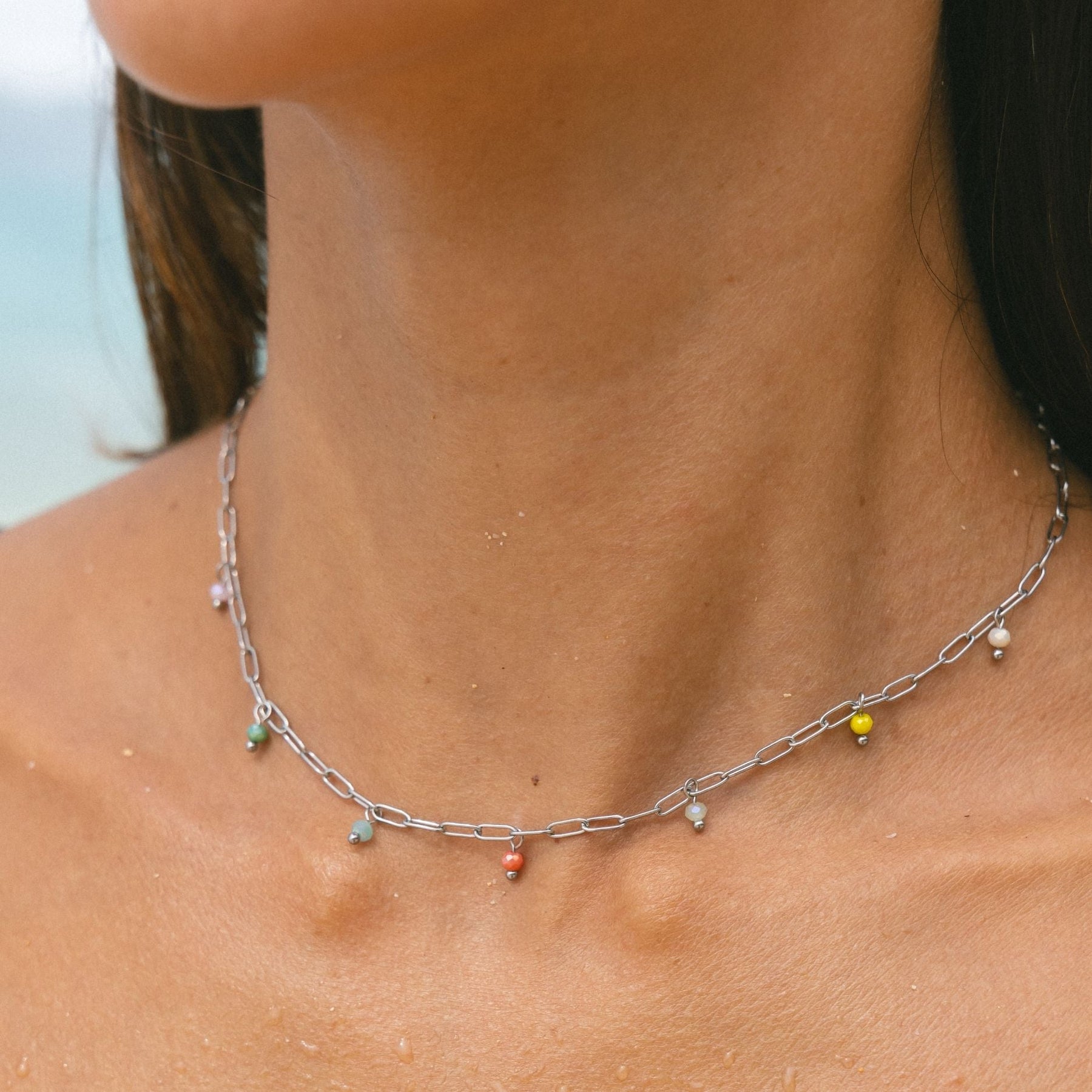 Color Drops Choker