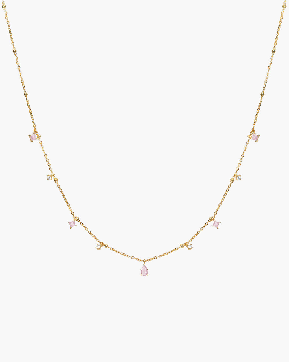 Elysee Necklace in Pink