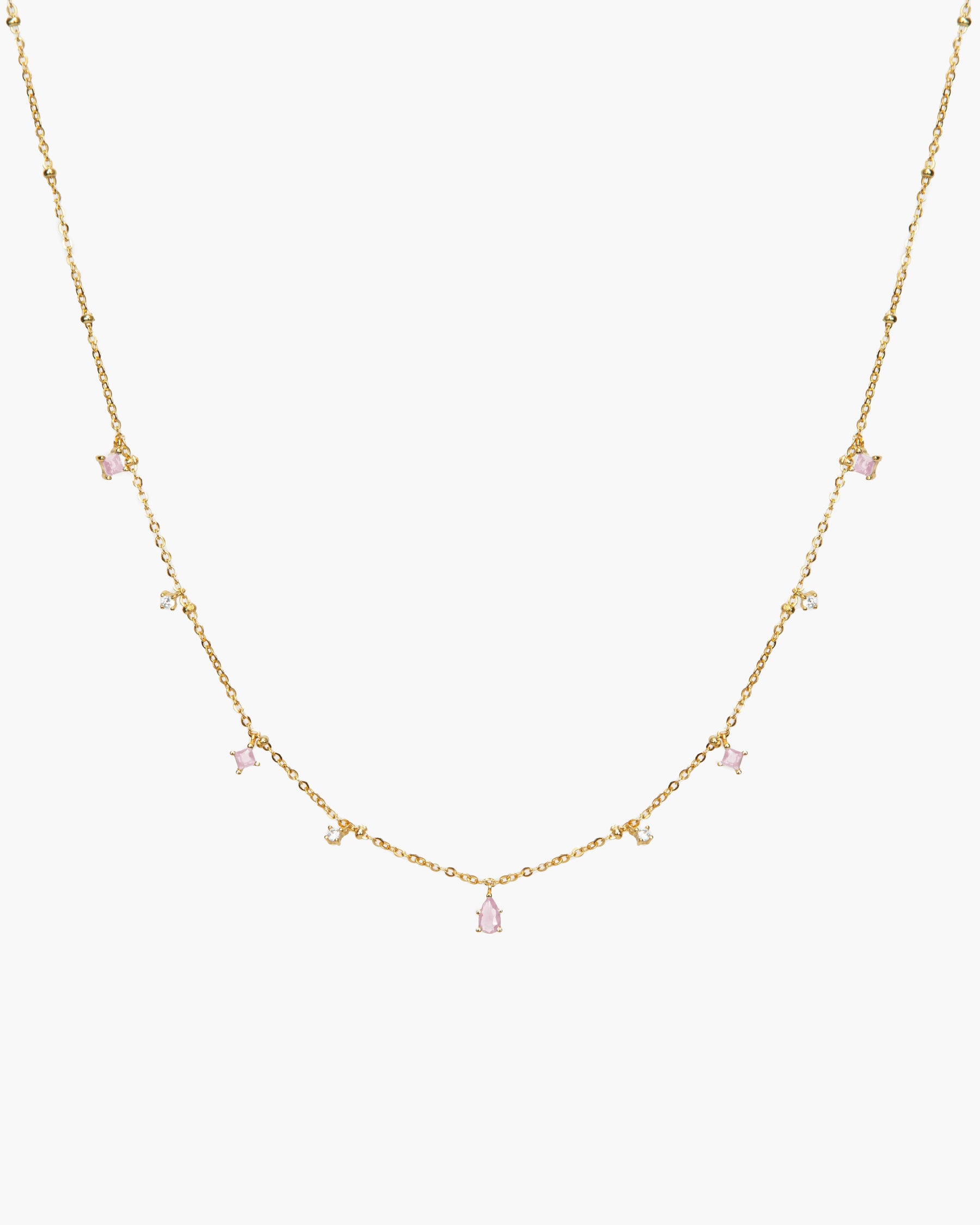 Elysee Necklace in Pink