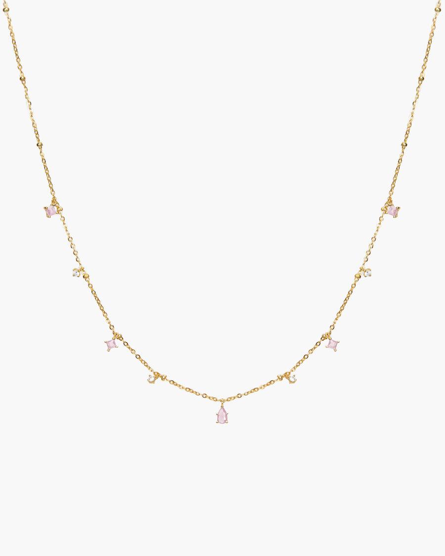 Elysee Necklace in Pink