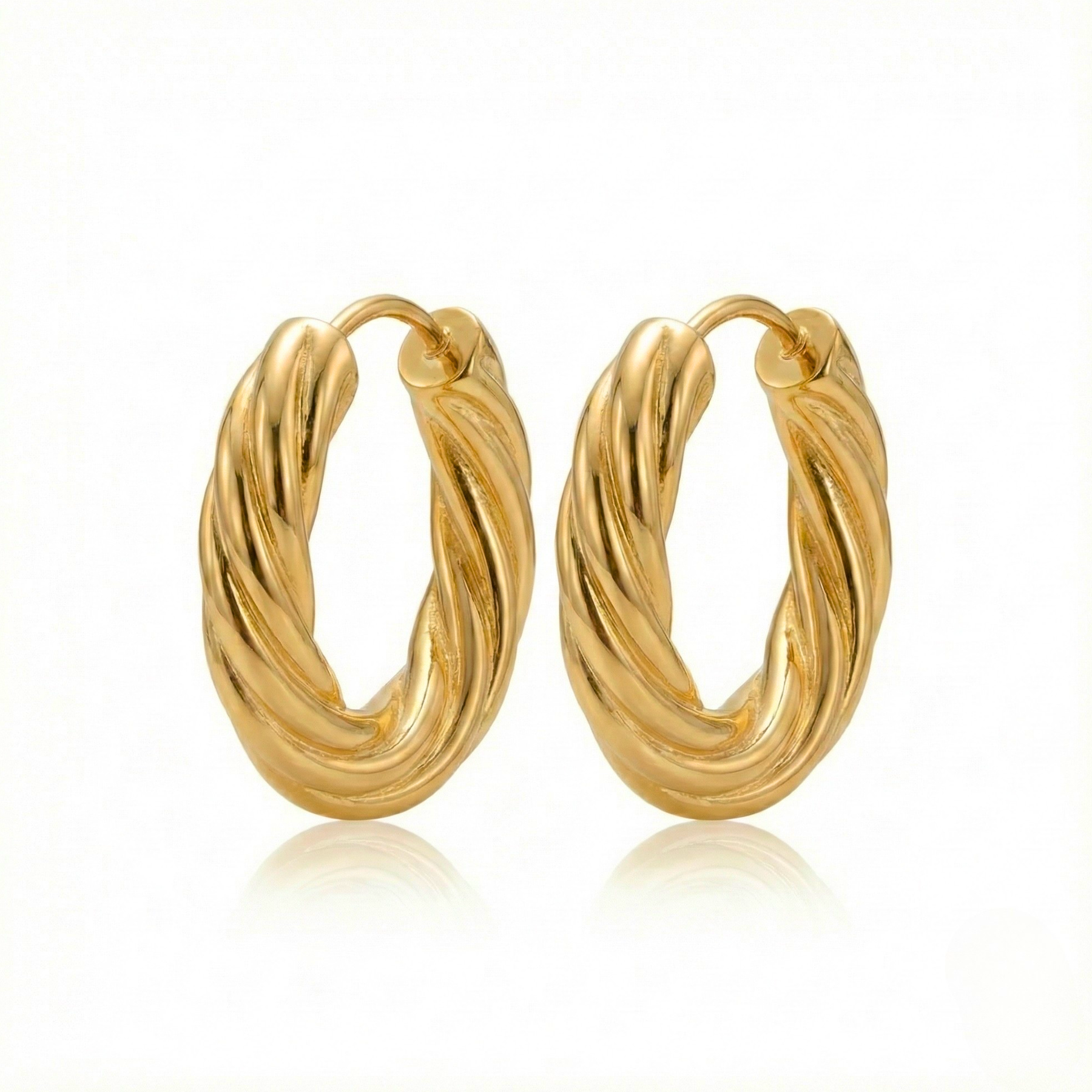Everyday Twisted Hoops