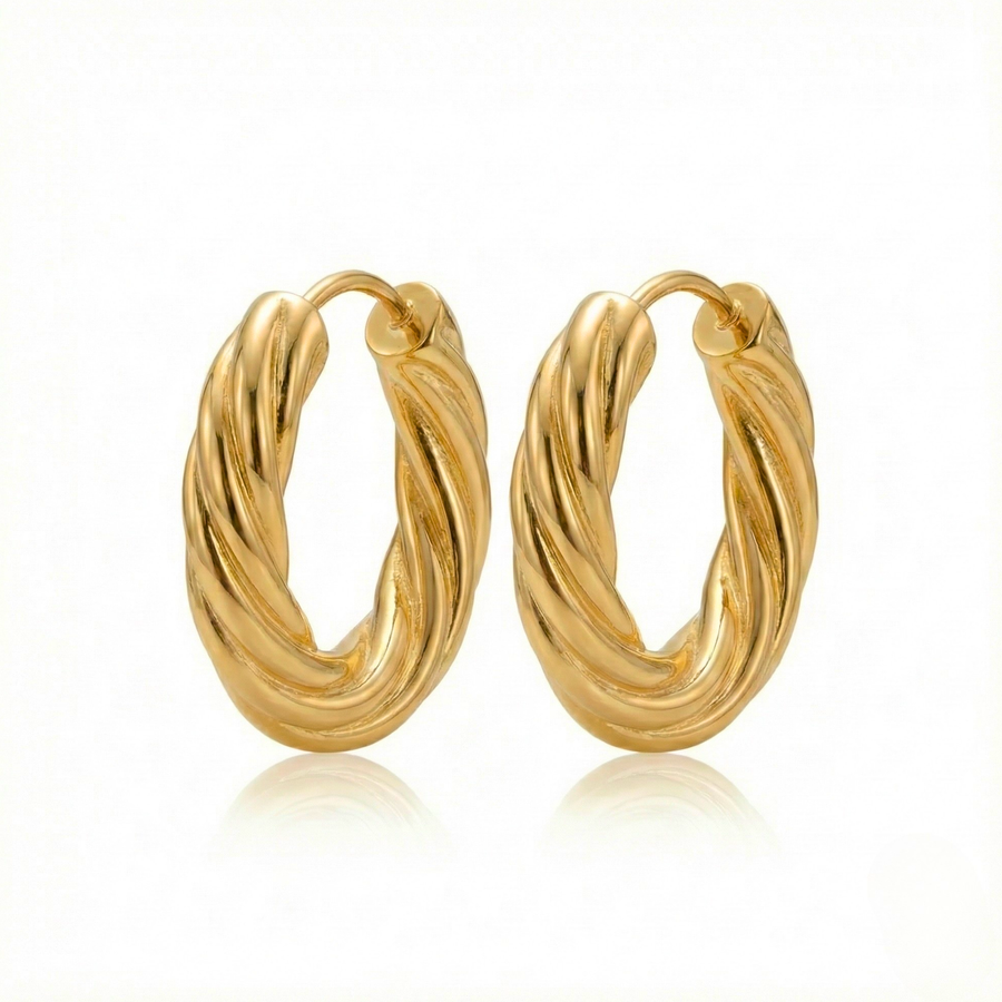 Everyday Twisted Hoops