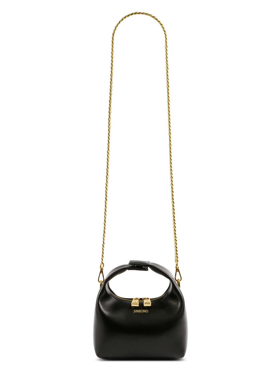 Vienna Top Handle Crossbody Bag - Black
