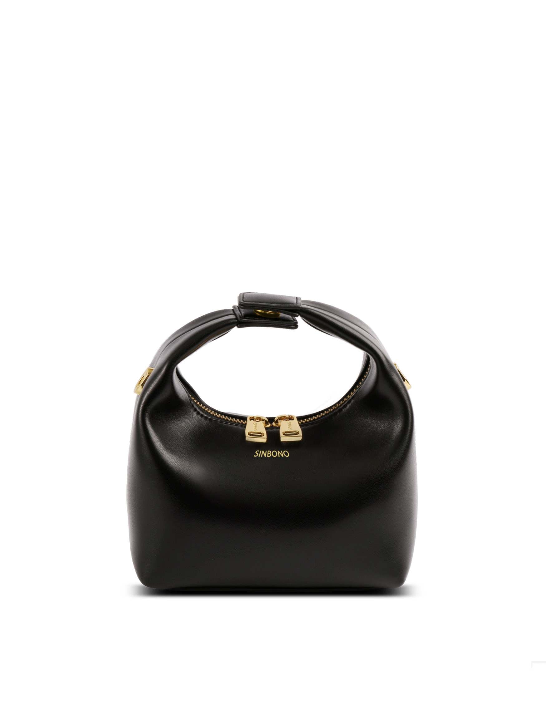 Vienna Top Handle Crossbody Bag - Black