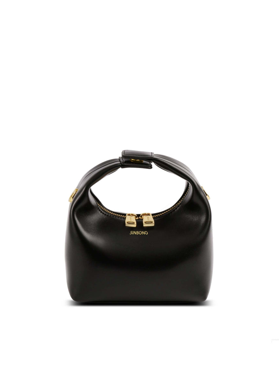 Vienna Top Handle Crossbody Bag - Black