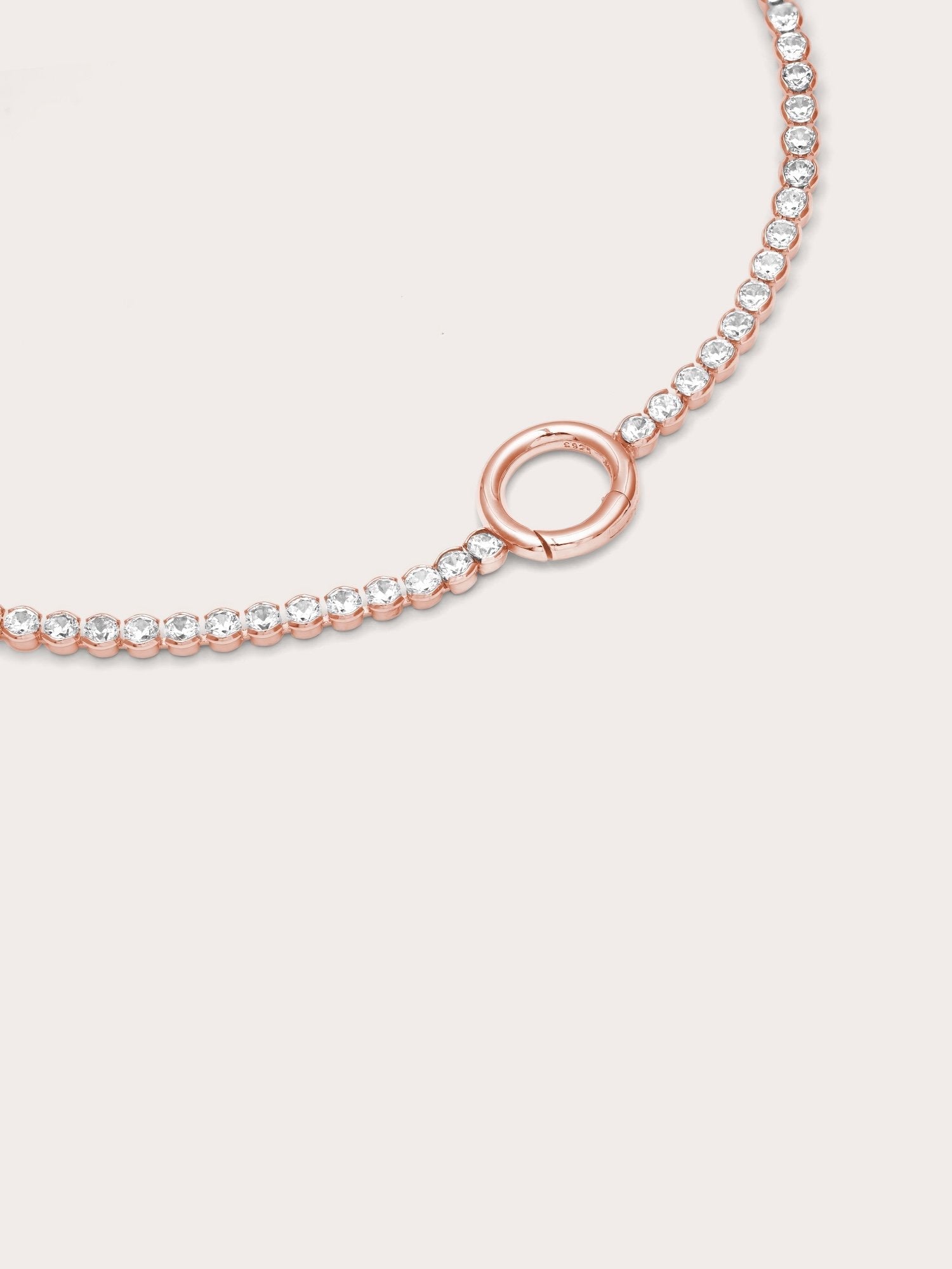 Tennis Charm Bracelet