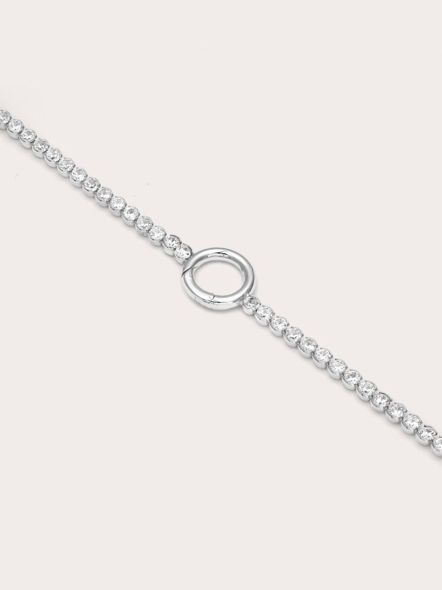 Tennis Charm Bracelet